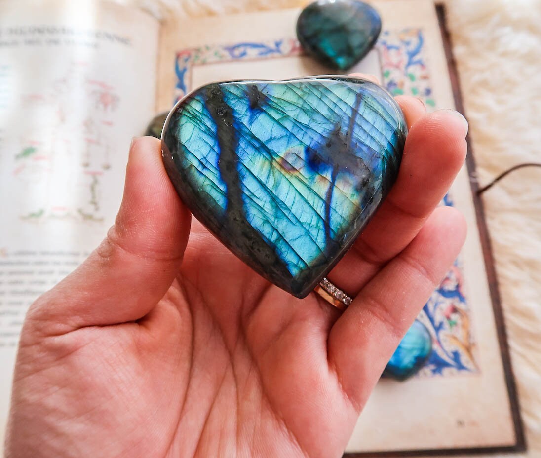 Coeurs de Labradorite