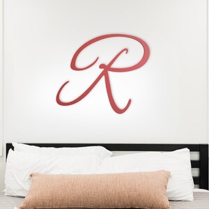 letras grandes de madeira para berçário, letras grandes ou pequenas de madeira para parede, inicial decorativa para cenário de casamento ou sobre a cama