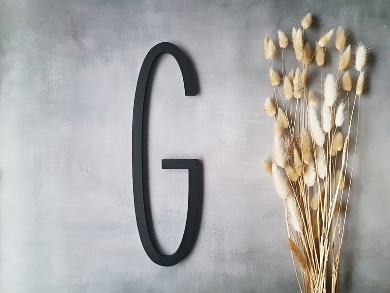 Modern Wood Letters for the Wall Above the Bed Decor Large Etsy