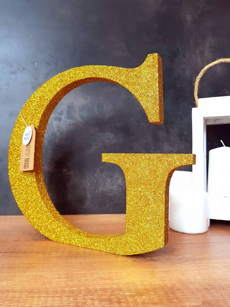 Custom Wood 3d Table Letters Block Glitter Letters Wedding Etsy