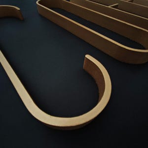 Modern Coffee Sign – Wooden Letters, Mid Century Decor for Home, Office or Cafe image 5