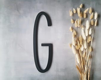 Custom Wall Letters, Wooden Initial Letter Decor
