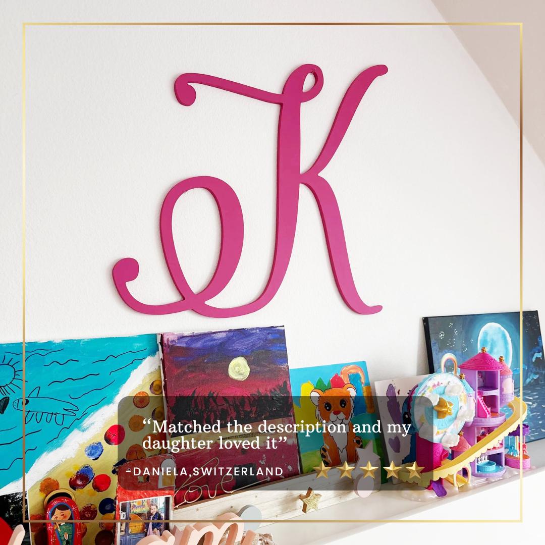 Big Alphabet Letters Qunclay Bling Letters For Wall Decor, Crystal  Rhinestone Wooden Letters With Letter Decor, image size:1080x1080