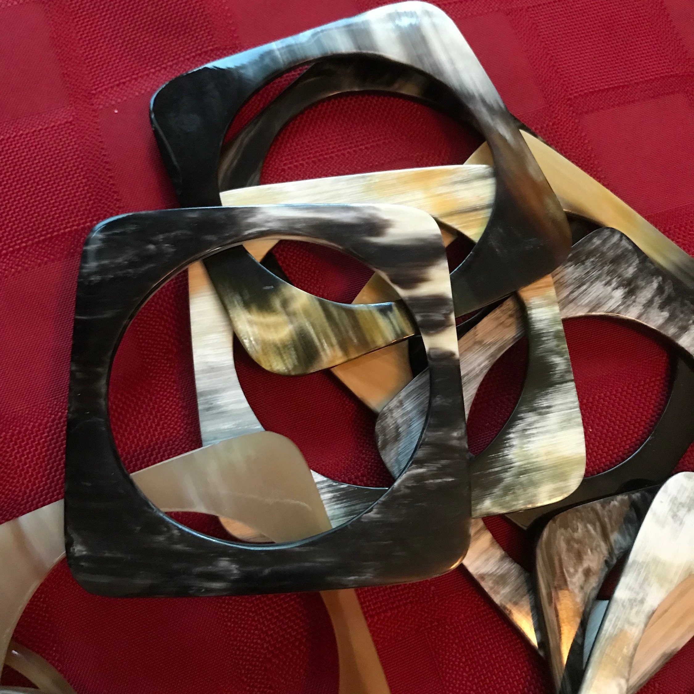 Cow Horn Bracelets Etsy