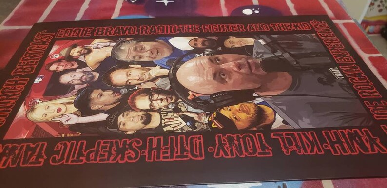 Rogan and Friends Poster and Matching Sticker - Etsy