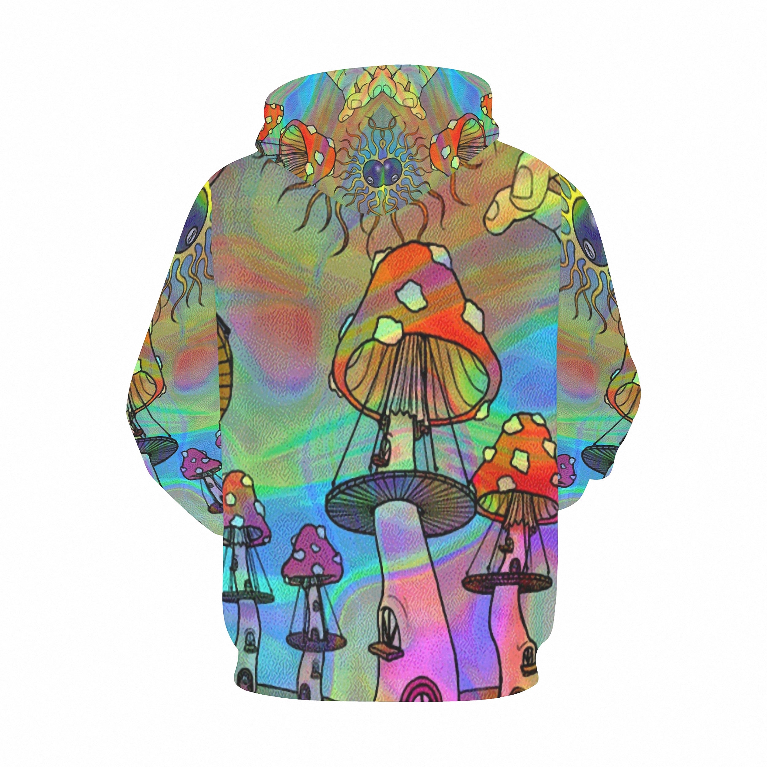 Psychedelic Magic Mushrooms Hoodie limited Edition Etsy UK