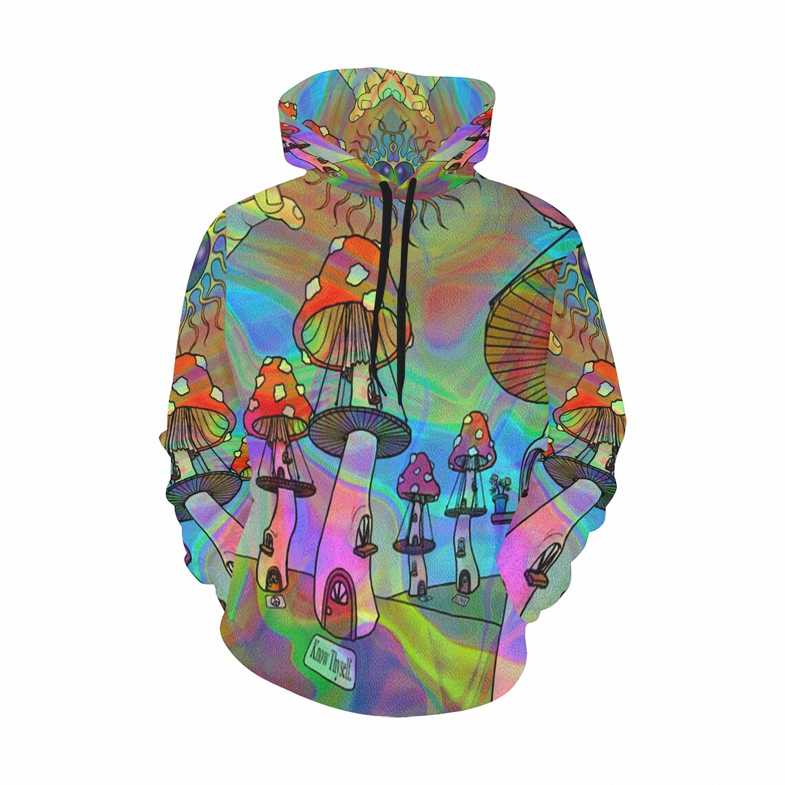 Psychedelic Magic Mushrooms Hoodie limited Edition Etsy UK