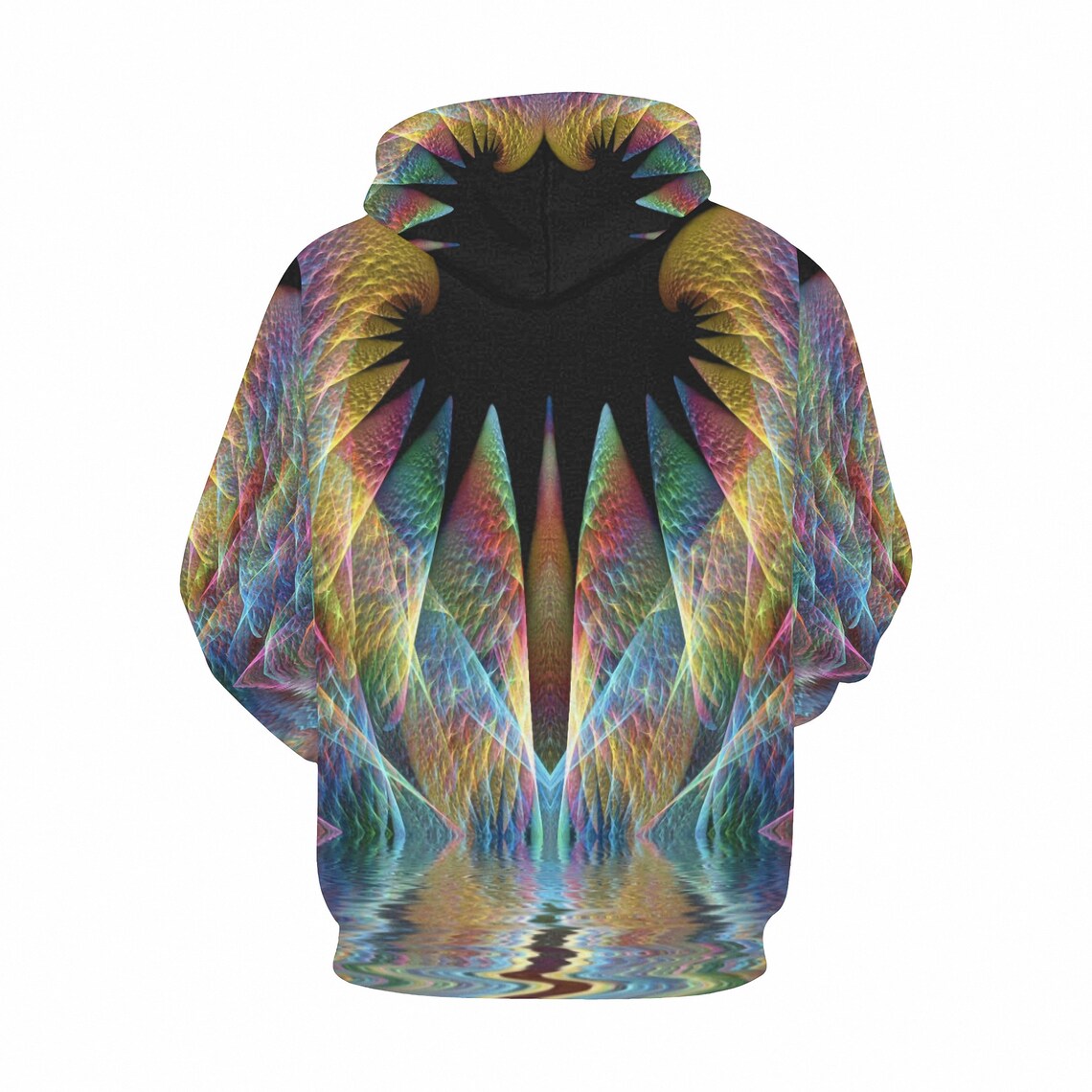 Psychedelic Hoodie Intense Limited Edition | Etsy