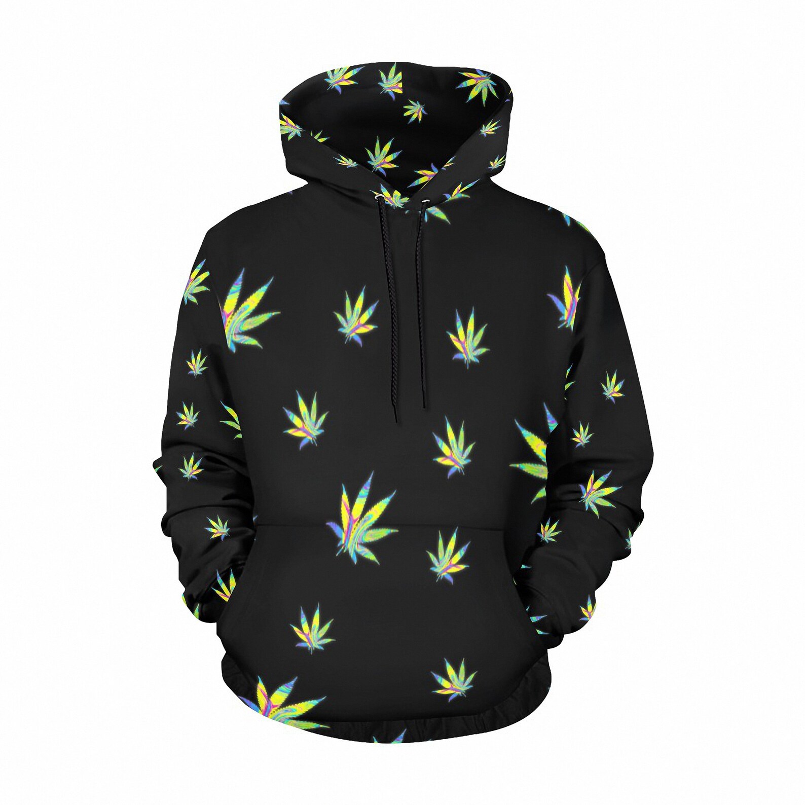 Psychedelic Weed Hoodie V3 Limited Edition Etsy