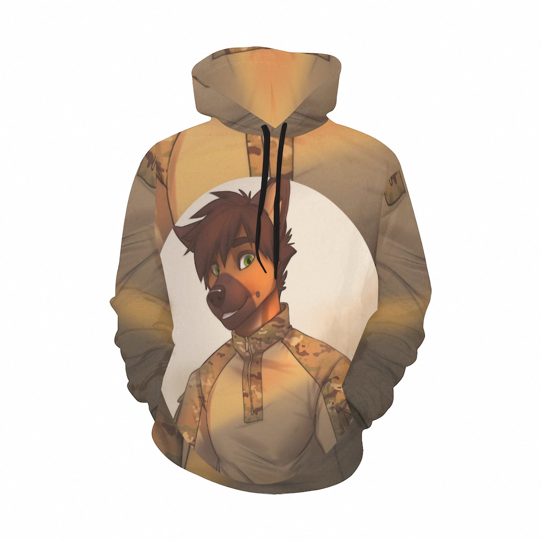 Furrystar Dog Furry Hoodie Limited Edition Fursona Unisex Hoodie