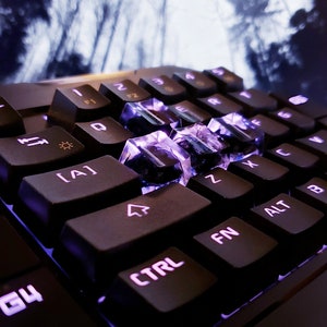 Transylvania Black Resin Keycap