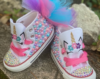 Unicorn Shoes For Girls Etsy