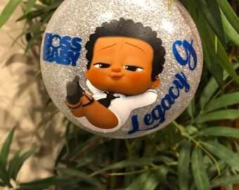boss baby christmas ornament