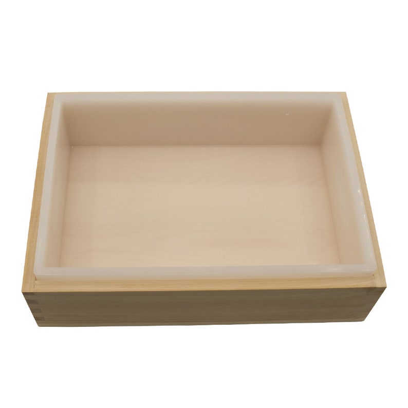 Rectangle Silicone Liner Soap Mold Wooden Box 74oz 2.2L Etsy