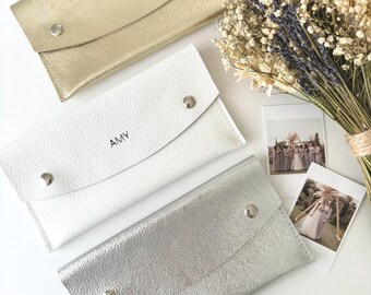 Personalised Bridesmaid Clutch Bag,  perfect maid of honour, bridesmaid or mother of the bride gift.