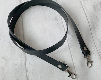 Black Leather Bag Strap Replacement Crossbody Bag Strap Small Bag Strap Black Leather Handmade Leather Strap Etsy UK