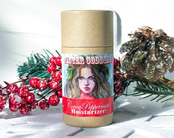 Winter Goddess Moisturizer - zero waste - eco friendly - plastic free - solid lotion - organic- nature goddess skincare