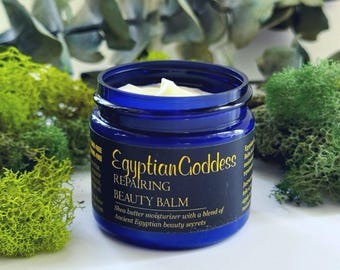 Egyptian Goddess Beauty Balm - Moisturizer - Night Repair - Face Balm - Luxury Organic Skincare - Nature Goddess Skin Care