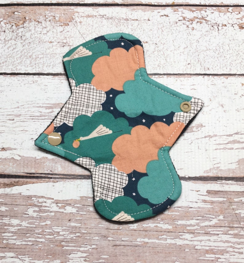 7 Reusable Cotton Cloth Menstrual Pantyliner