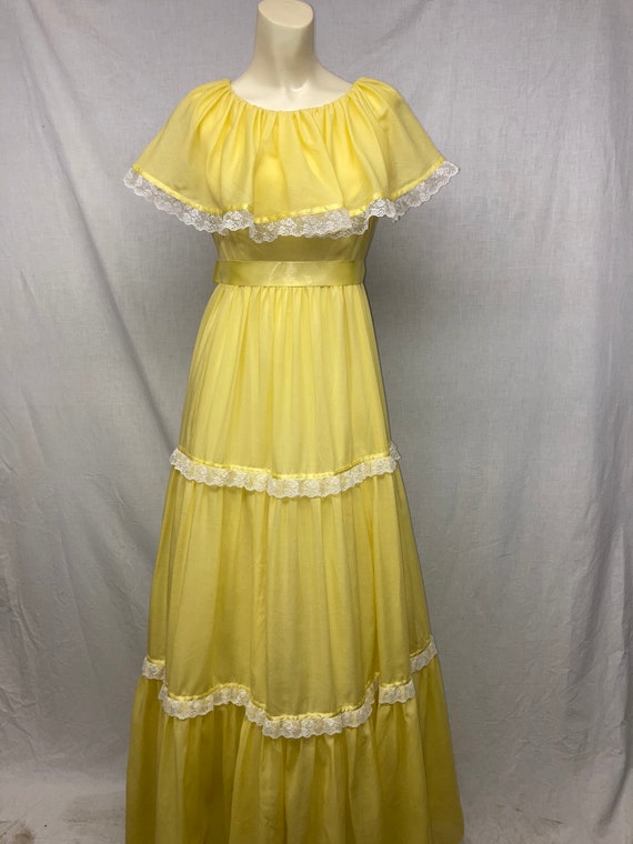 Vintage Handmade Cotton Prairie Dress