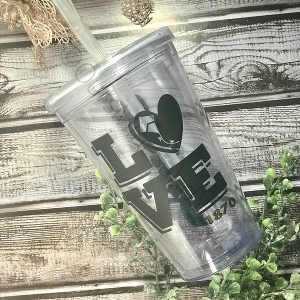 Love Kite Tumbler| Kappa Alpha Theta Tumbler|Kappa Alpha Theta Sorority Tumbler| Kappa Alpha Theta Gift| Personalized Kappa Alpha Theta Gift