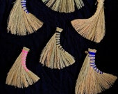 Handmade Turkey Tail- Whisk Broom- Alter