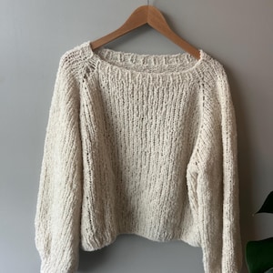 Hand knit Sweater