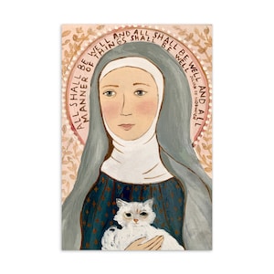 Julian of Norwich 4x6" Impresión