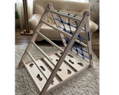 ALL IN PHOTO Pikler Triangle Climbing structure Kids Climbing Toy For Movement Development Rock Wall Rope Wall Ladder gift