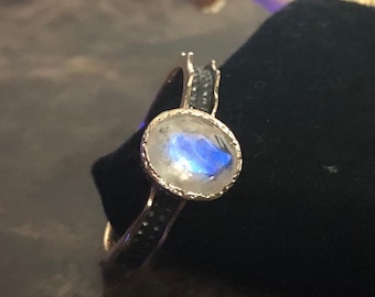 Rainbow, Moonstone, Rings