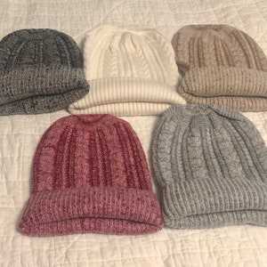Warm, Winter Beanies, Knitted Winter Hats Beanies For Adults