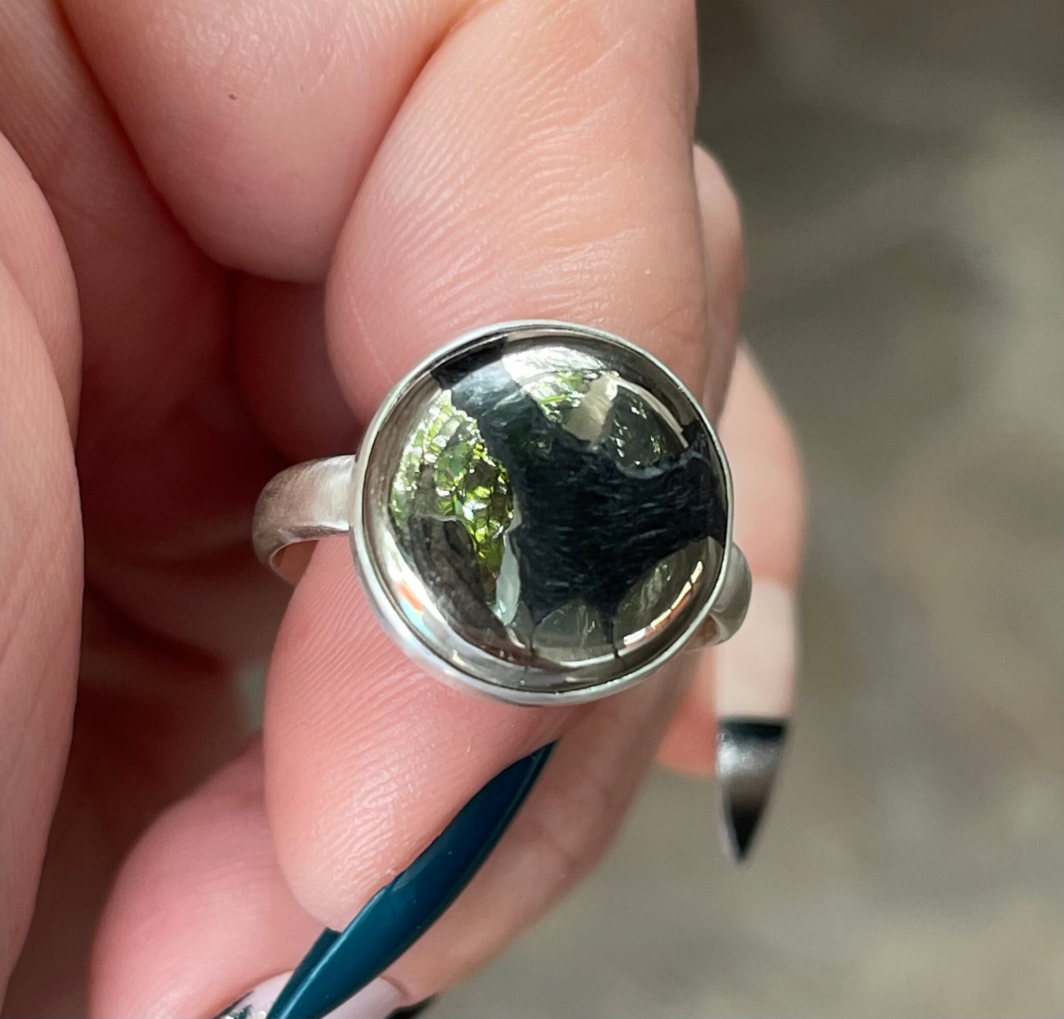 Pyrite, Ring, Size 10.25, in 925 Sterling Silver - Etsy Pyrite, Ring, Size 10.25, in 925 Sterling Silver - Etsy