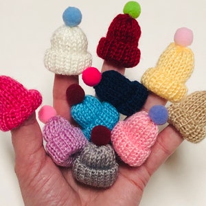 Miniature, Hats, For Decoration, 10 Pieces Set, Of Different Colors, DIY