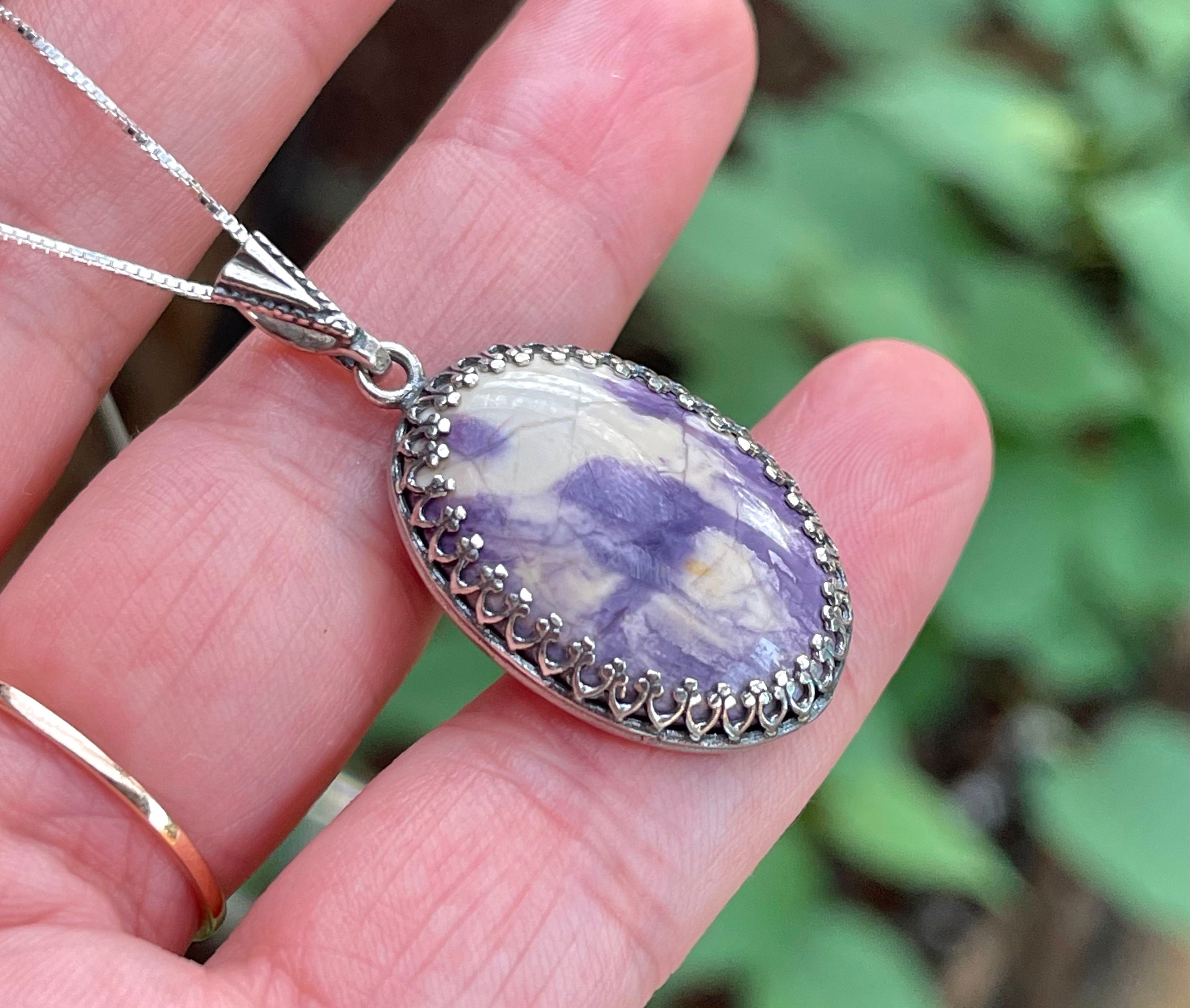 Tiffany Pendant Necklace in Oxidized Sterling Silver Etsy UK