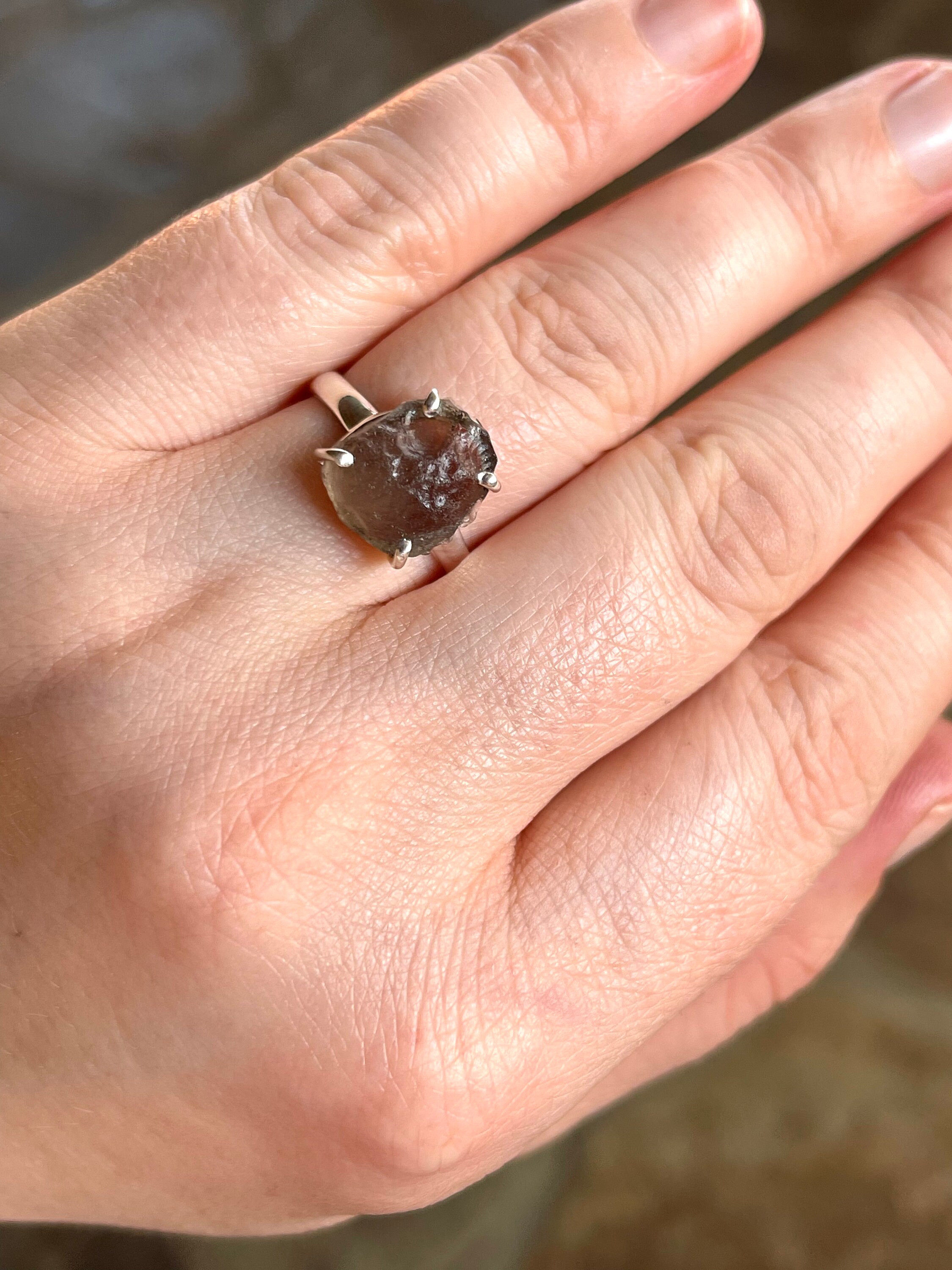 Agni Manitite Pearl of Divine Fire Ring Size 9 Etsy Singapore