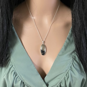 Pyrite, Pendant, Necklace, In Sterling Silver, Pyrite Necklace