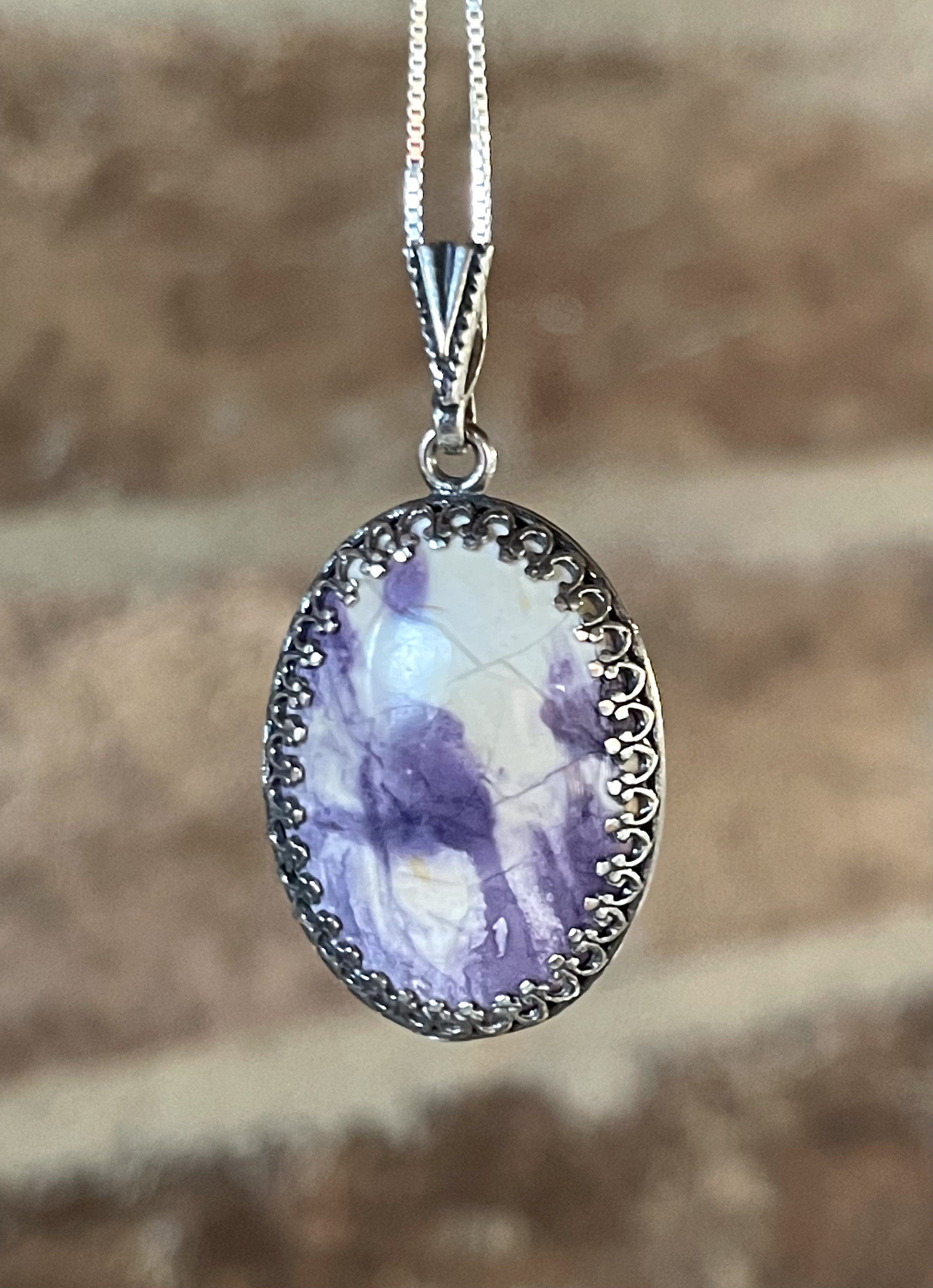 Tiffany Pendant Necklace in Oxidized Sterling Silver Etsy UK