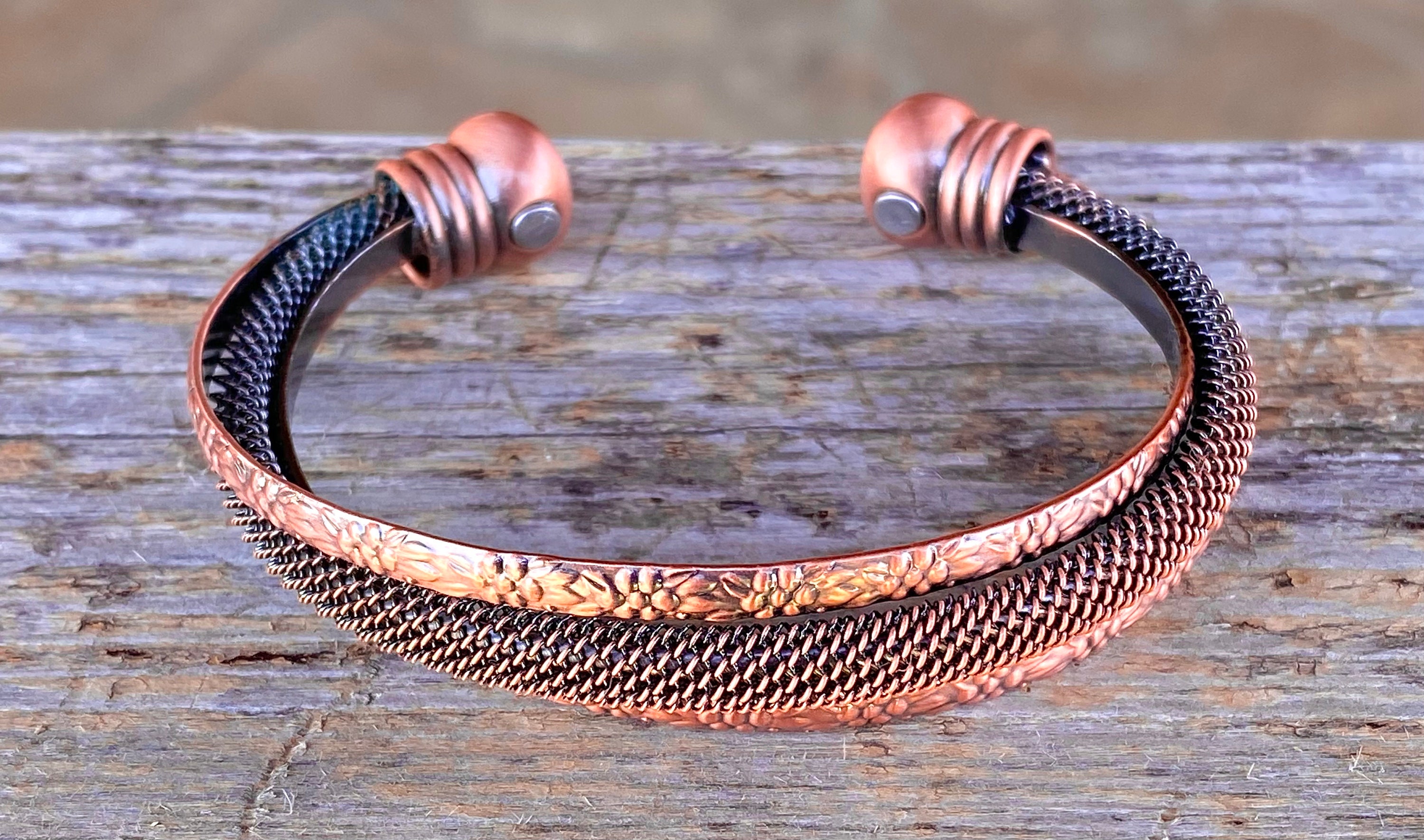 Copper, Copper, Cuff, Bracelet