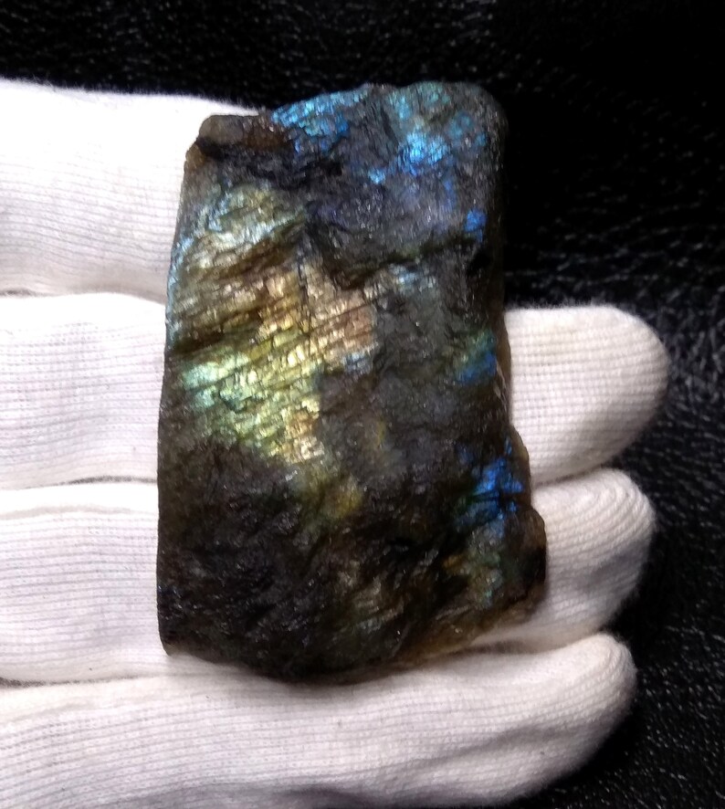 169.85 Cts Labradorite Raw Stone,Labradorite Slab Polished Rough Gemstone,Cutting Labradorite Rough,Flashy Labradorite,57x28x9 MM,S#1028