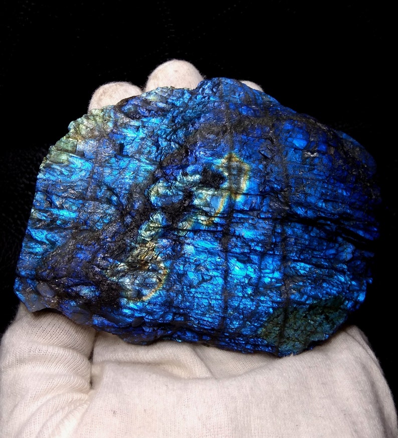 Cts Labradorite Specimen,Natural Labradorite Multi Fire Rough Slice,Labradorite,Labradorite Multi Fire Raw Gemstone,101x78x21 MM,S#1036