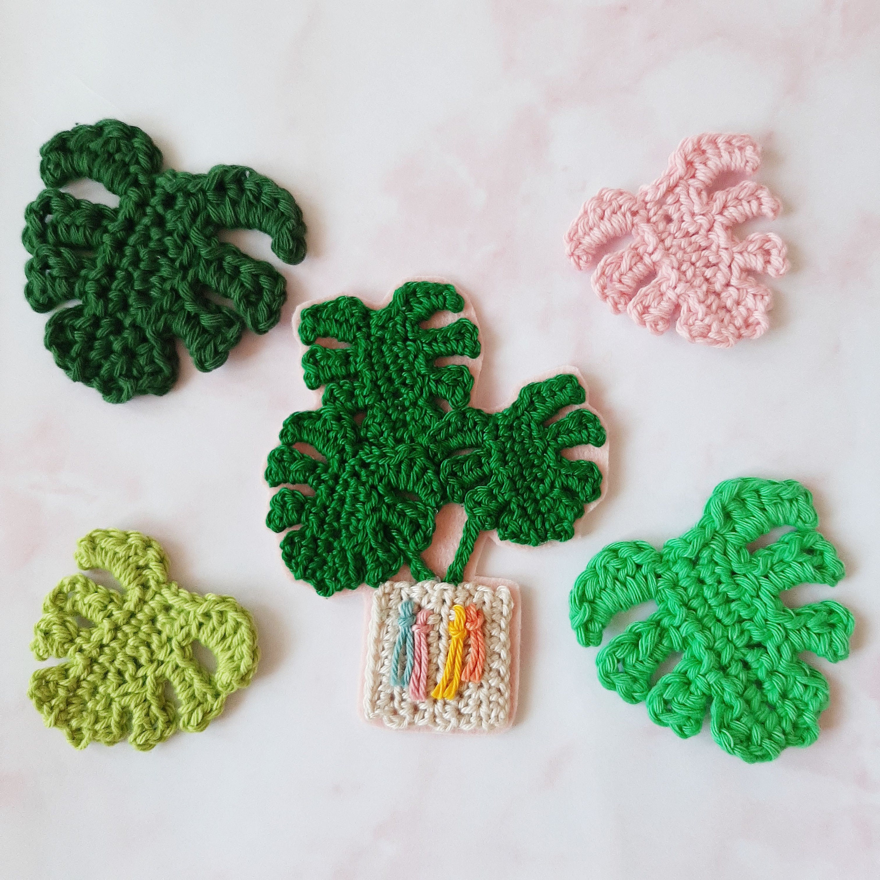 Monstera Leaf 2.0 Crochet Pattern Etsy
