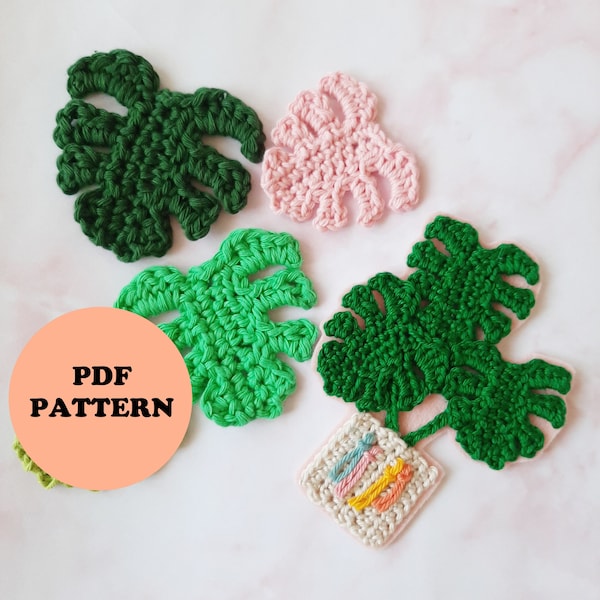 Monstera Leaf 2.0 Crochet Pattern