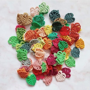 Monstera Leaf Crochet Pattern image 7