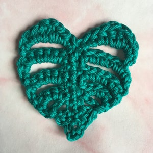 Monstera Leaf Crochet Pattern image 6