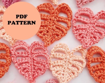 Monstera Leaf Crochet Pattern