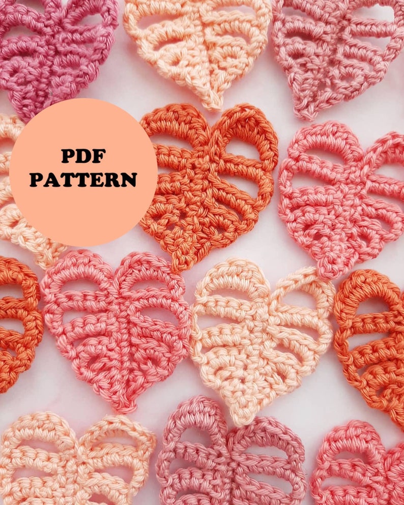 Monstera Leaf Crochet Pattern image 1