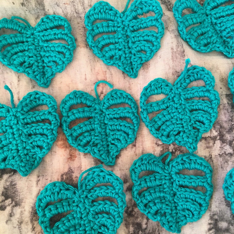 Monstera Leaf Crochet Pattern | Etsy