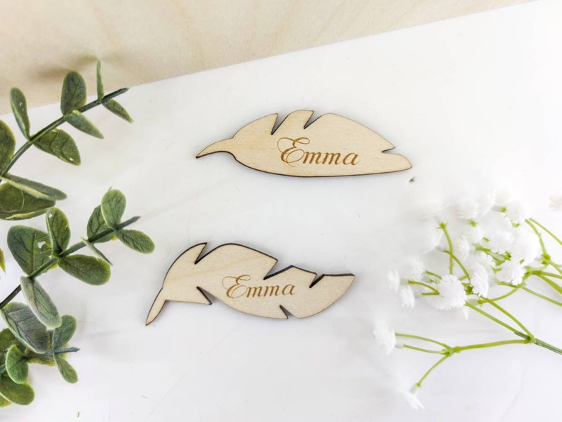 Porte De Fée Personnalisée En MDF - Porte Autoportante Avec Prénom Gravé, Hauteur 20 Cm