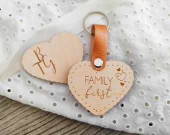 Porte clé personnalisé maman, Porte clés bois gravé, Fête des mères, Cadeau personnalisé maman