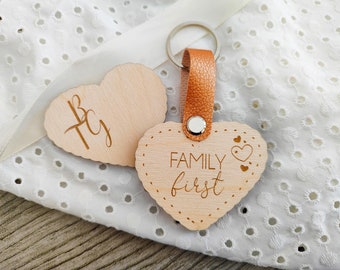 Portachiavi mamma personalizzato, portachiavi in legno inciso, festa della mamma, regalo mamma personalizzato